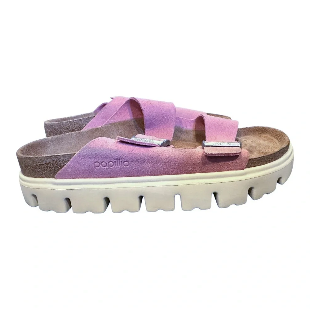 Birkenstock Papillio Arizona Chunky in Candy Pink - Picture 6 of 11